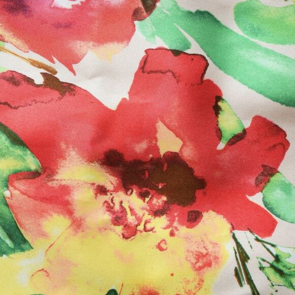 ALFRED SUNG Women's Watercolor Floral Print Strapless Maxi Dress Size 4 - Picture 6 of 8